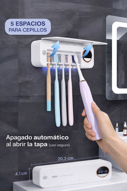 Esterilizador UV-C para Cepillos de Dientes